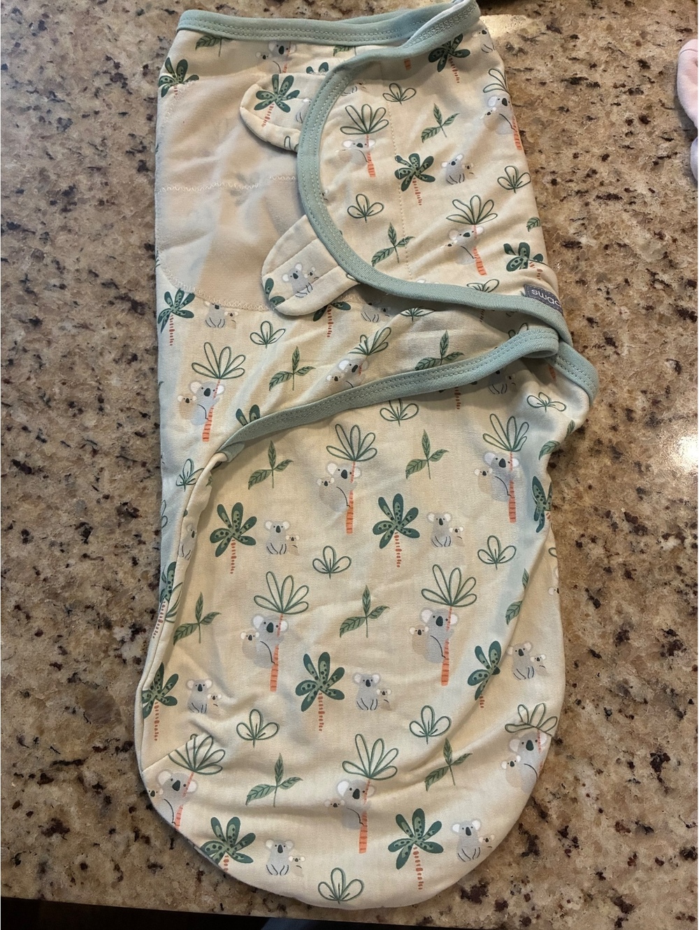SwaddleMe Baby Swaddle Wrap 0-3 Months Koala and Tree Print